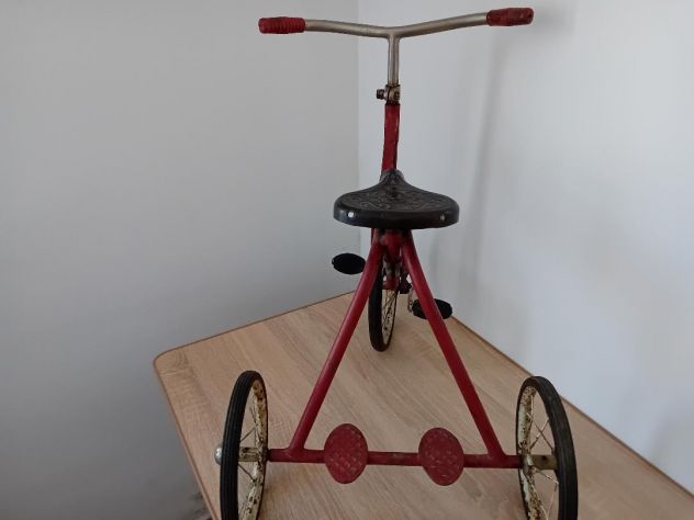 Triciclo anni 30 giocattolo d'epoca - Foto 3
