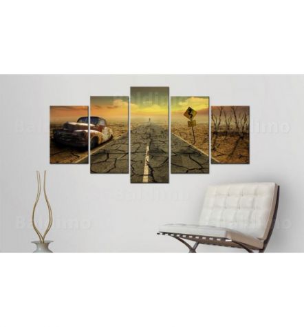 Quadro per autodemolizioni cm.100x50 e 200x100 ARREDALACASA - Foto 2