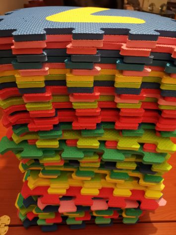 Tappeto a tasselli ammortizzante puzzle per bambini - Foto 2