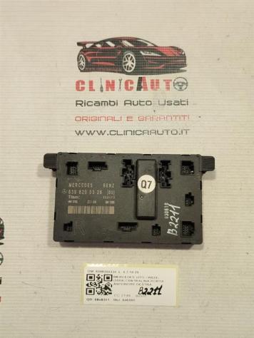 CENTRALINA PORTA DX PASSEGGERO MERCEDES Vito W639 2° Serie 6398200326 (0314)