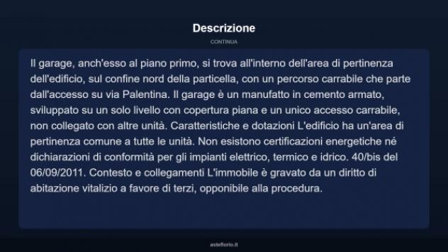 Immobile in asta di 70 m², box auto in vendita a Capistrello - Foto 4
