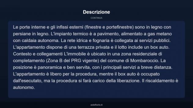 Immobile in asta di 101 m², box auto in vendita a Mombaroccio - Foto 13