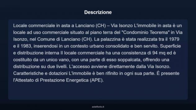 Immobile in asta di 94 m² in vendita a Lanciano - Foto 4