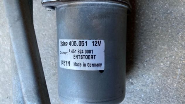 Motorino tergicristallo anteriore Smart ForTwo W451 del 2008 (A4518240001) - Foto 3