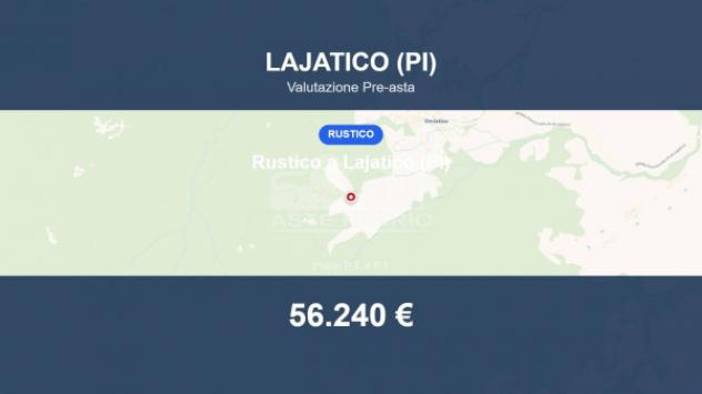 Immobile in asta di 70 m² in vendita a Lajatico