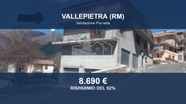 Immobile in asta di 82 m² in vendita a Vallepietra