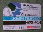SCHEDA TELEFONICA ITALIA 11U