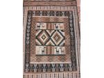 Tappeto Arabo Africano Maghreb in lana annodato a mano motivo Antilopi cm230x122