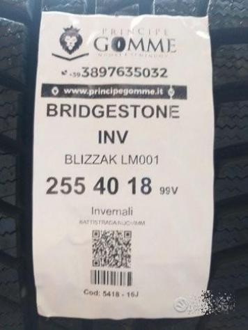 2 gomme 255 40 18 bridgestone inv a5418 - Foto 2