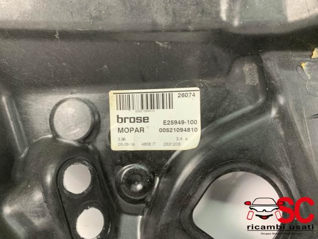 Alzavetro Anteriore Sinistro Fiat 500x 52109481 - 46117 - Foto 3