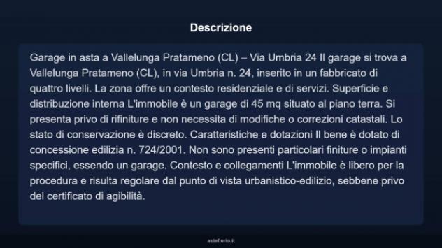 Immobile in asta di 45 m² in vendita a Vallelunga Pratameno - Foto 4
