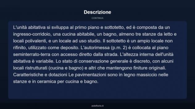 Immobile in asta di 182 m² con più di 5 locali e box auto in vendita a Comano Terme - Foto 16