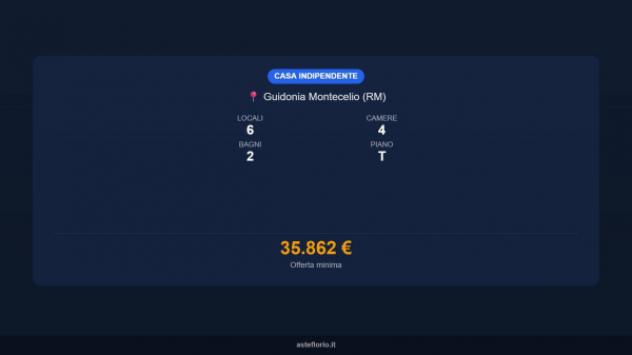 Immobile in asta di 120 m² con più di 5 locali in vendita a Guidonia Montecelio - Foto 16