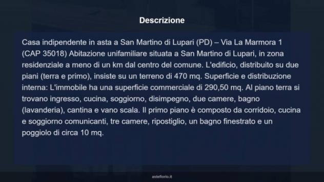 Immobile in asta di 263 m² con più di 5 locali in vendita a San Martino di Lupari - Foto 18
