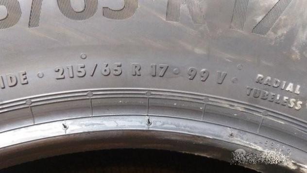 4 gomme 215 65 17 CONTINENTAL A1574 - Foto 6