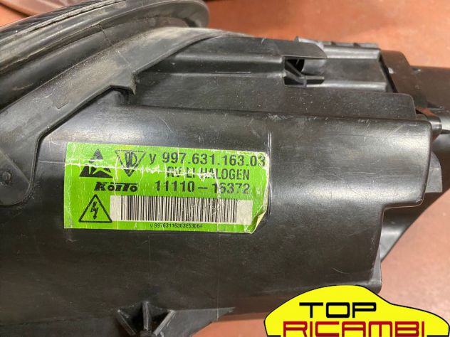 FARO alogeno sinistro PORSCHE 997 mk1 - Foto 2