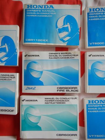 Libretti uso e manutenzione Honda vari - Foto 3