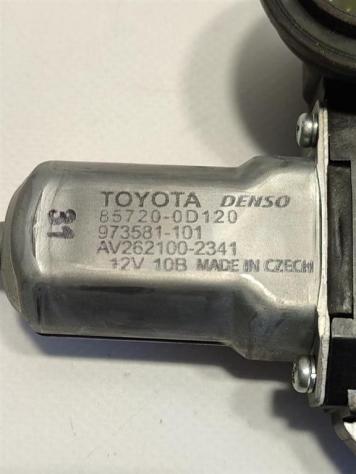 MOTORINO ALZAVETRO POSTERIORE DESTRA TOYOTA Yaris Serie 85720-0D120 1NZFXE (1416) - Foto 2