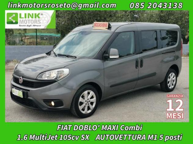 FIAT Doblo 1.6 MJT 105CV PL Combi Maxi M1 5posti SX rif. 24039367