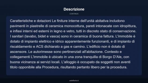 Immobile in asta di 94 m², box auto doppio in vendita a Borgo d'Ale - Foto 16