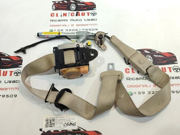CINTURA DI SICUREZZA ANTERIORE DESTRA CON PRETENSIONATORE OPEL Insignia S. Wagon 12848368 99613790388 A20DTR (0817) - Foto 2