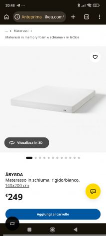 Materasso nuovo