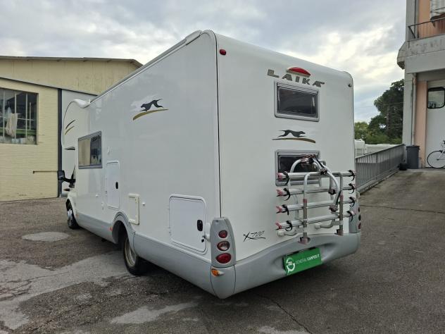 CAMPER ELNAGH FORD MANSARDATO 7 POSTI DOPPIA DINETTE LETTI CASTELLO FOTOVOLTAICO GEMELLATO POSTERIORE CLIMATIZZATORE CAMPEGGIO USATI GENERALI 1822 - Foto 3