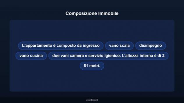 Immobile in asta di 64 m² in vendita a Castelnuovo di Val di Cecina - Foto 10