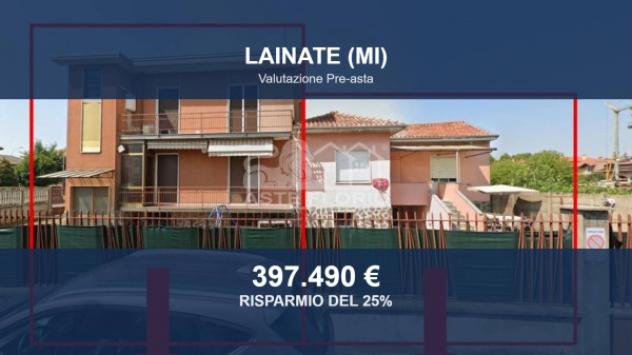 Immobile in asta di 303 m², box auto in vendita a Lainate