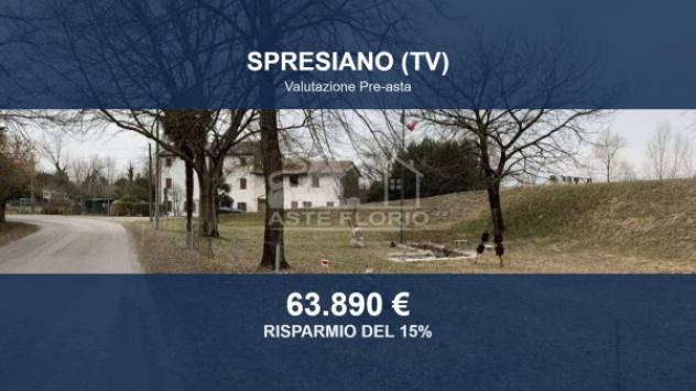 Immobile in asta di 130 m², box auto in vendita a Spresiano
