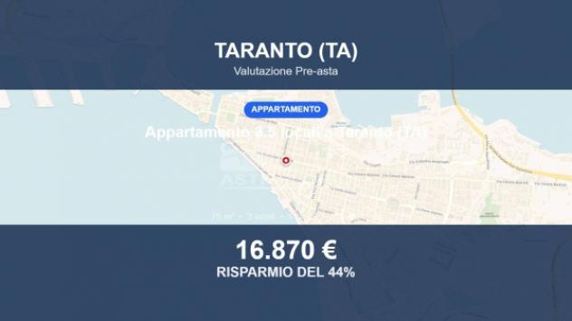 Immobile in asta di 70 m² in vendita a Taranto