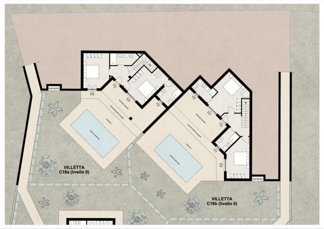 Villa su 2 livelli. Il Borgo dell'Isola (C18a) - C18a Villa su 2 livelli - Foto 4