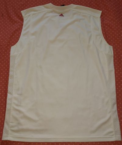 Completo ADIDAS, canotta e pantaloncini TMAC bianchi. - Foto 5