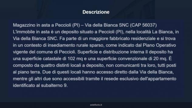 Immobile in asta di 102 m² in vendita a Peccioli - Foto 9
