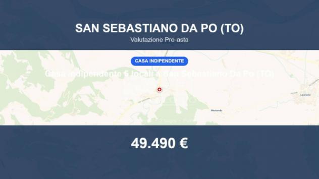 Immobile in asta di 114 m² in vendita a San Sebastiano da Po