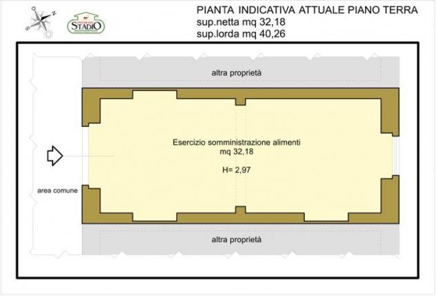 locale commerciale in vendita a Carrara in zona Centro Città