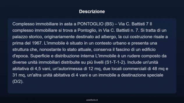 Immobile in asta di 300 m² in vendita a Pontoglio - Foto 3