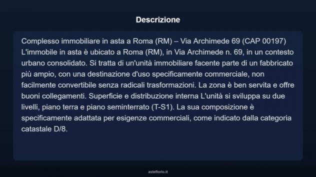 Immobile in asta di 400 m² in vendita a Roma - Foto 9