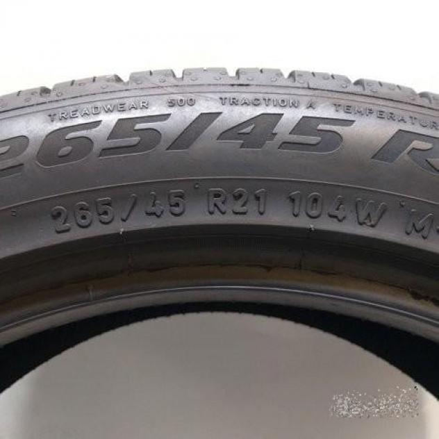 2 gomme 265 45 21 pirelli a21545 - Foto 8