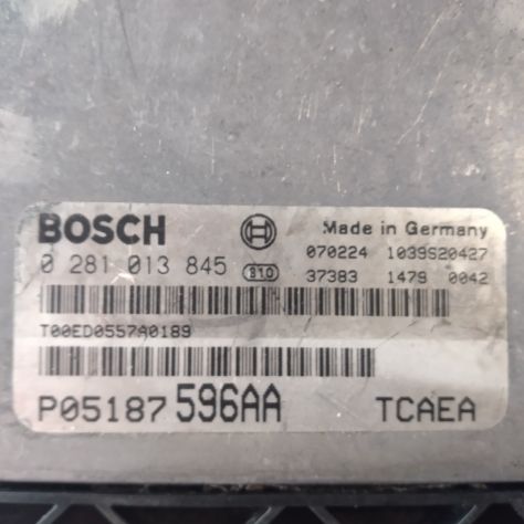 CENTRALINA MOTORE JEEP GRAND CHEROKEE 2.0 CRD BOSCH 0 281 013 845, 0281013845, P - Foto 5