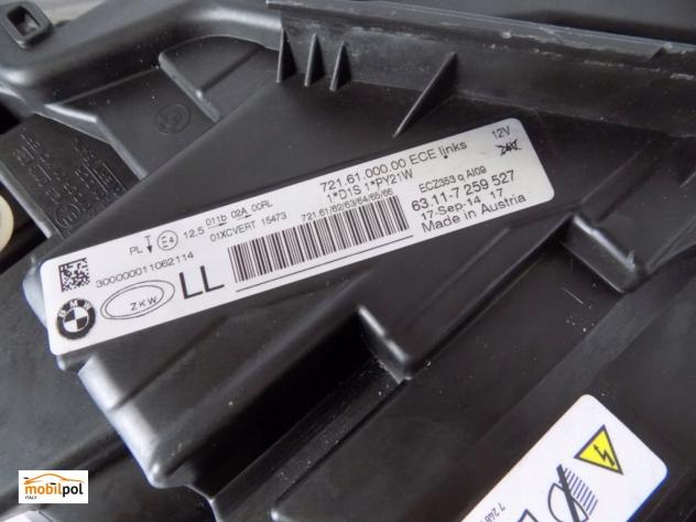 BMW 3 F30 F31 Faro allo xeno con svolta a sinistra - 1188 - Foto 3