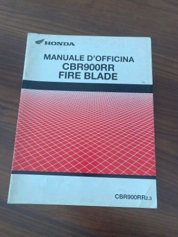 CBR900RR manuale officina manutenzione moto honda - Foto 3