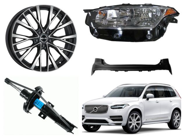 Volvo Xc90 frontale parafango airbag 2016 17 18 D4 D5 T8