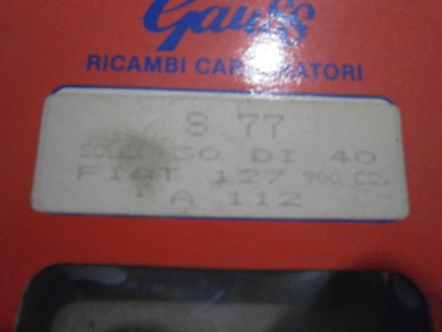 Guarnizioni carburatore Fiat 127 A112 solex 30 DI 40 NUOVE - Foto 2