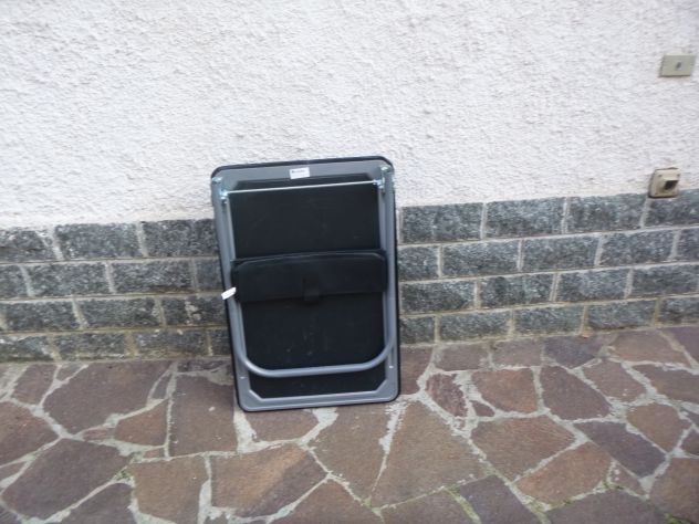 CARRELLO A PIANALE CON FRENI PORTATA 300 Kg. - Foto 6