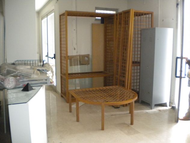 Scaffalatura componibile in legno rovere. - Foto 2