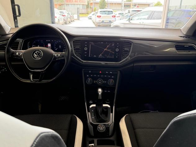 VOLKSWAGEN T-ROC 2.0 DSG 4MOTION 150CV PELLE NAVI CAM ANNO 2022 - Foto 10
