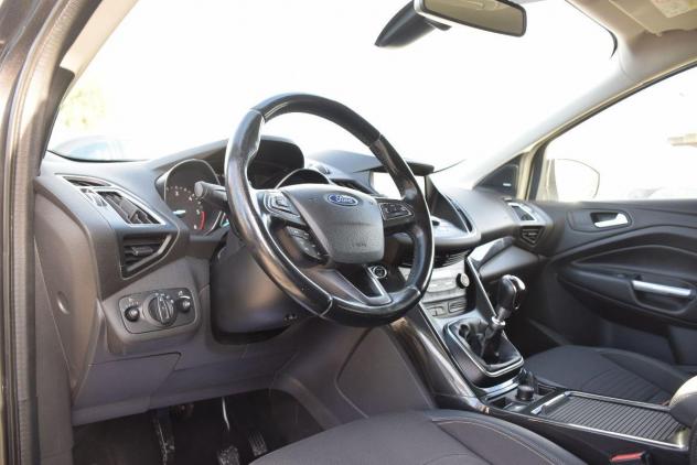 FORD Kuga 1.5 TDCI 120CV 6m SS 2WD Titanium - NAVI - CRUISE - BT - SENSORI - PELLE - LED - RETROCAMERA - Foto 5
