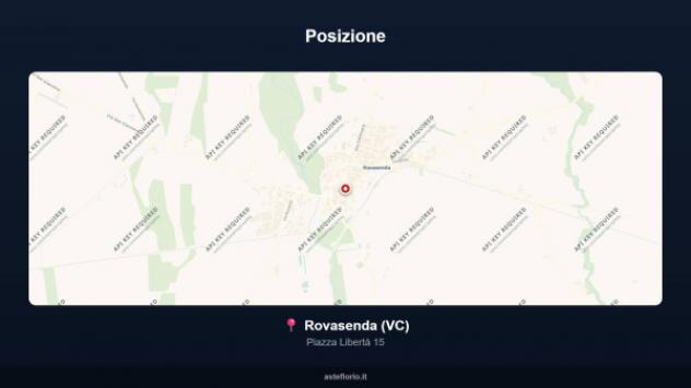 Immobile in asta di 204 m² con più di 5 locali e box auto in vendita a Rovasenda - Foto 13