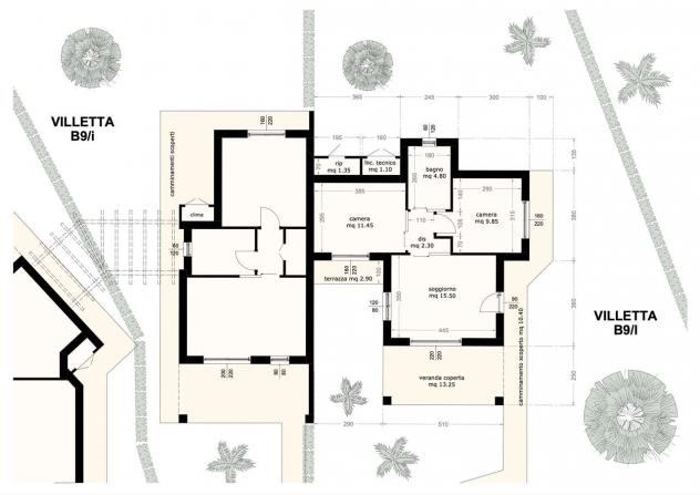 Villa 2 camere B9h Il Borgo dell'Isola - Il Borgo dell'Isola B9H - Villa 2 camere - Foto 4